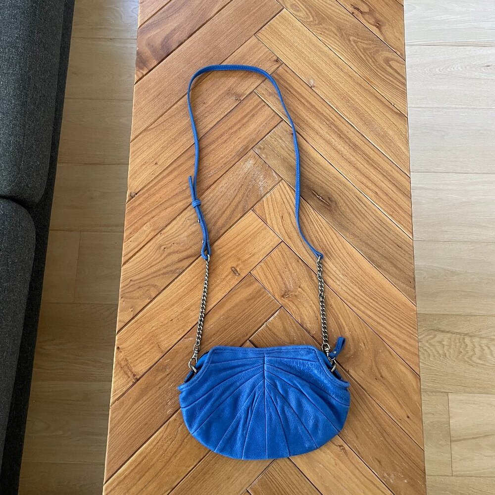 Nat & Nin Betty cross body/shoulder blue bag